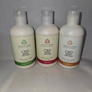 Seven7h Sense Botanical Therapy CBD Body Lotion Variety Pack